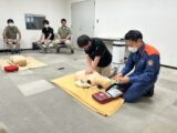 応急手当講習会を受講しました！